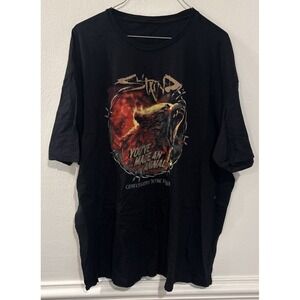 Staind You've Made An Animal T Shirt Mens 2XL Black Band Tee